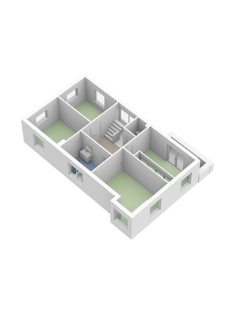 Floorplan - Otto Cluivinglaan 32, 9766 PB Eelderwolde